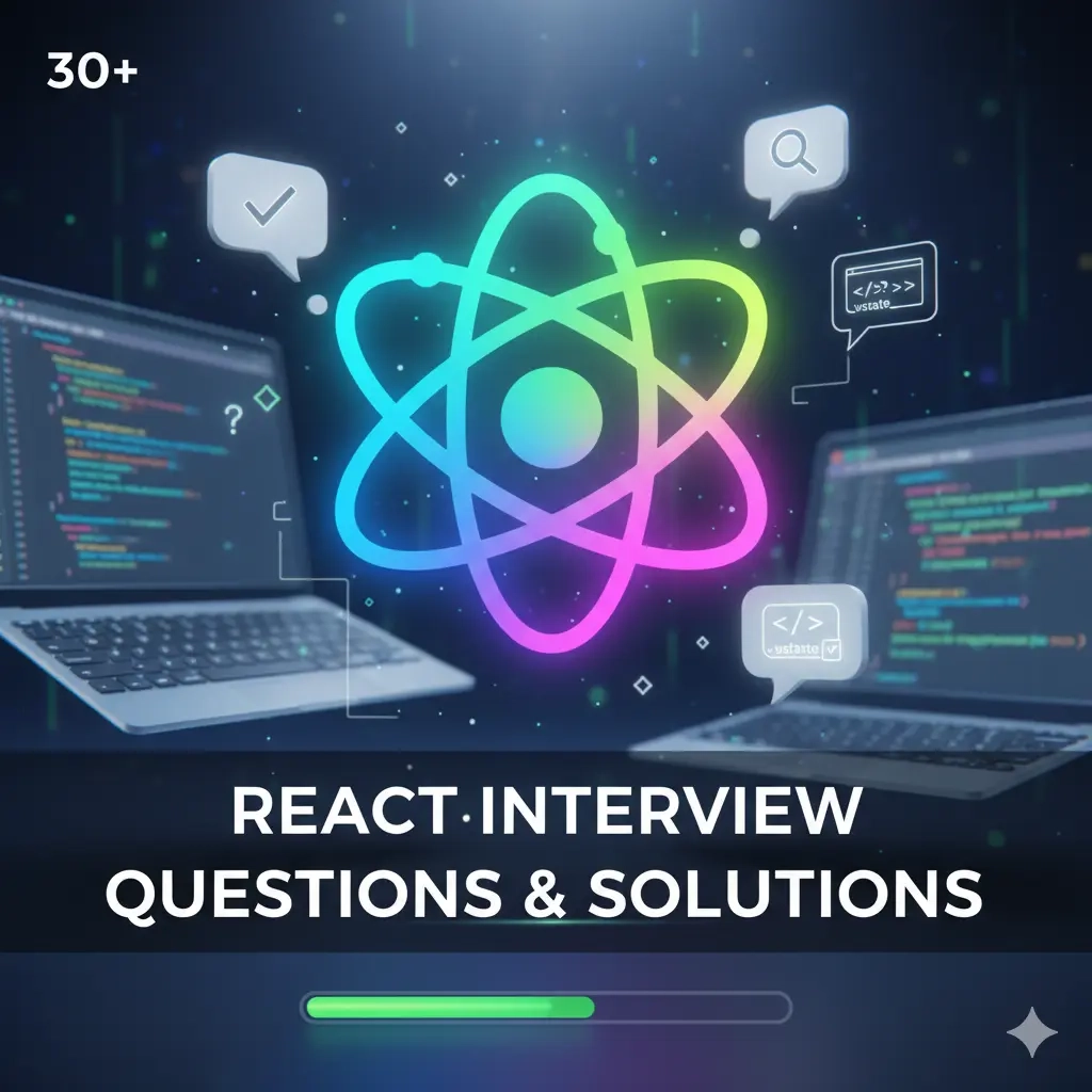 30+ Basic to Advanced React Interview Questions &amp; Solutions (2025)