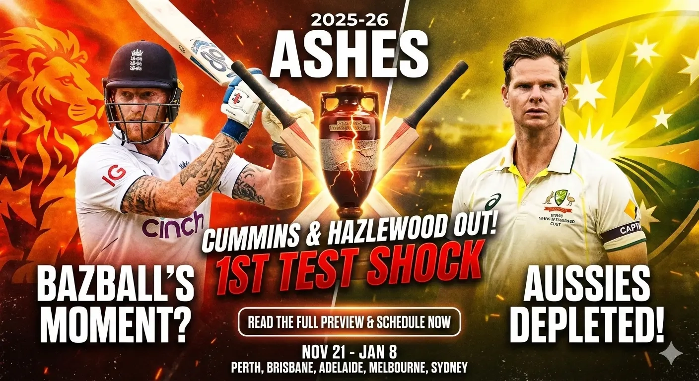 The Ashes 2025-26 Preview: Can Bazball Conquer Australia?
