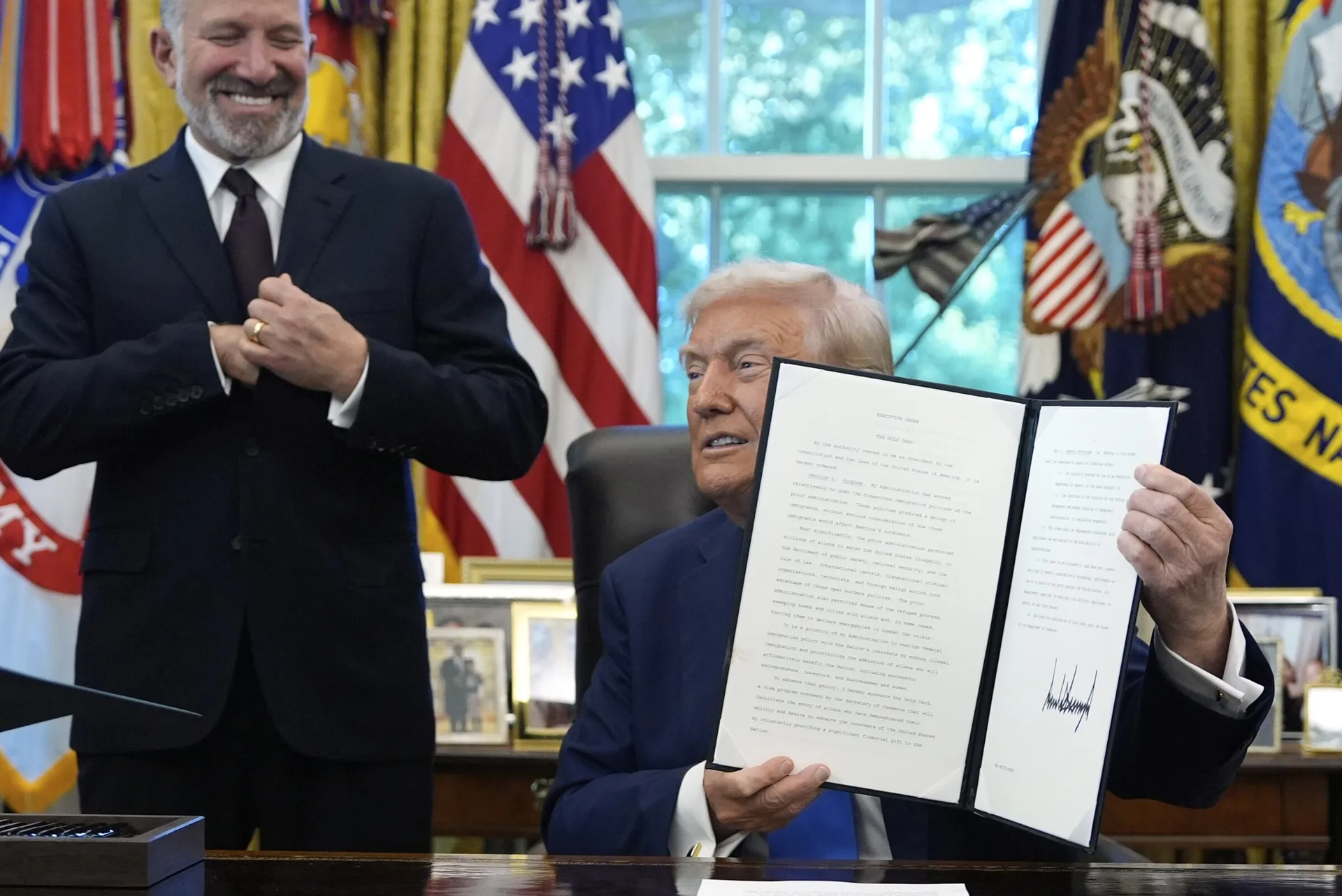 Trump launches $1M 'Gold Card' visas, hikes H-1B fees to $100K